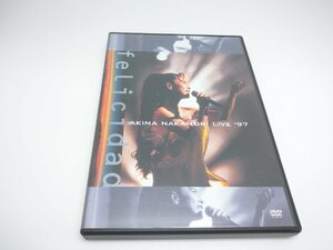 【中古品】DVD 中森明菜 LIVE'97　felicidad（管理番号：006179）
