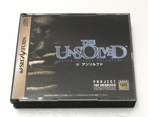 【中古品】 セガサターン　THE UNSOLVED （ジ アンソルブド）　 (管理番号：060113）