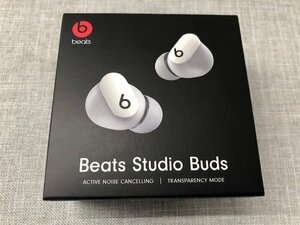 【未使用品】beats (ビーツ) Beats Studio Buds ワイヤレスノイズキャンセリングイヤホン MJ4Y3PA　白 (管理番号：049109）