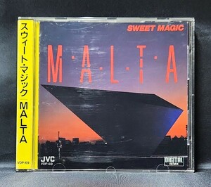 【VDP-69/折込帯】MALTA/スウィート・マジック　税表記なし 3500円　JVC　VICTOR　マルタ　MALTA/Sweet Magic