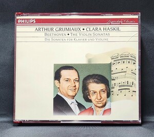 【独盤/ノーノイズCD】グリュミオー、ハスキル/ベートーヴェン：ヴァイオリン・ソナタ全集 Grumiaux, Haskil/Beethoven:The Violin Sonatas