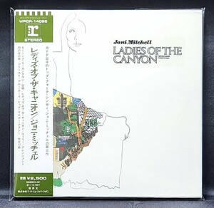 【WPCR-14095/SHM-CD/紙ジャケ/帯付】ジョニ・ミッチェル/レディズ・オブ・ザ・キャニオン　Joni Mitchell/Ladies Of The Canyon