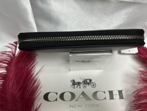 コーチ COACH 長財布 財布 パックマンコラボ黒 フューシャ レザー コーチ×パックマン コラボ レザー プレゼント 新品 未使用 F55736 A149 _画像5