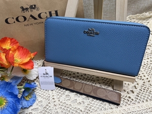 コーチ COACH 財布 長財布 シグネチャー アウトレット プレゼント 贈り物 ギフト 長財布 レディース ファッション 新品 未使用 A205