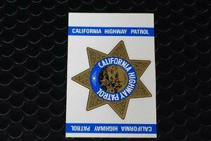 CALIFORNIA　HIGHWAY　PATROL　 ステッカー　 レターパック370　　　カリフォルニア　ハイウェイ　パトロール