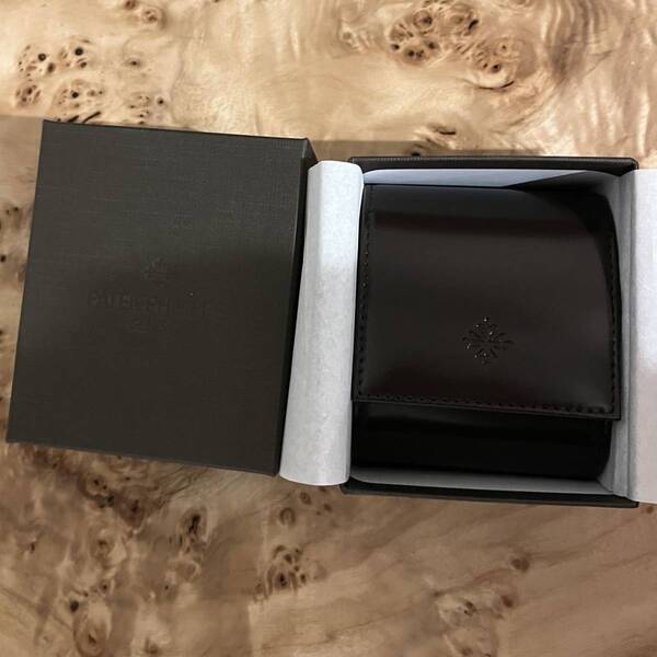新品☆ パテックフィリップ PATEK PHILIPPE トラベルケース 1本用 革 レザー 時計ケース ポーチ 送料無料