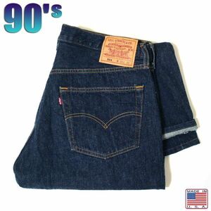 90's 97年 USA製★Levis リーバイス★Lot501 W38 デニム 濃紺 検 70's 80's XX BIGE 66 赤耳 ハチマル ビンテージ 15684