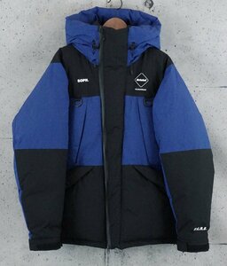 F.C.Real Bristol エフシー レアル ブリストル 19AW DOWN BENCH PARKA FCRB-192012 ダウンベンチパーカ ブルー/ブラック サイズXL