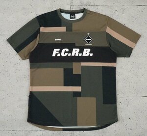 【送料無料】 F.C.Real Bristol エフシー レアル ブリストル GAME SHIRT パッチワーク柄 ゲームシャツ 半袖 Tシャツ サイズXL