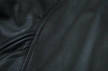 【送料無料】 SKOOKUM スクーカム サーコート ファラオコート スタジャン コンチョボタン オールレザー ブラック サイズ40_画像3