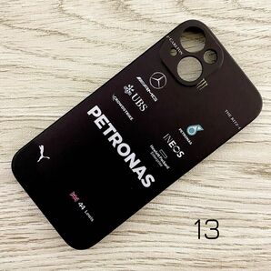 ルイス・ハミルトン レーシング スーツ iPhone 13 ケース F1 メルセデス