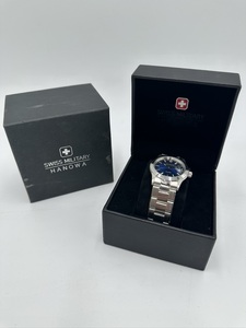 t0144 美品 SWISS WILITARY HANOWA アナログ 腕時計 スイスミリタリー 6-5023 02019M 時計