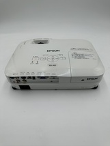 H0291 EPSON EB-W8 エプソン プロジェクター リモコン付 ELPSC21B モバイルスクリーン 通電OK 動作OK_画像6