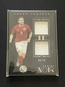 Frank Lampard【2016-17 Panini Noir】Jersey Card #/75