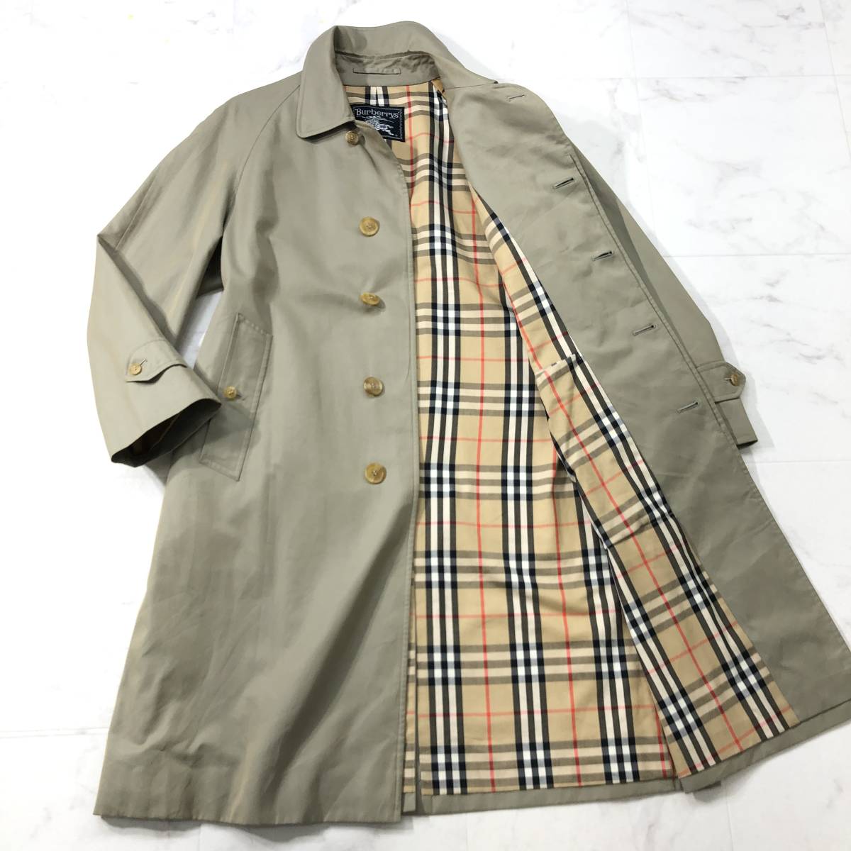2023年最新】Yahoo!オークション -バーバリー コート ボタンの中古品