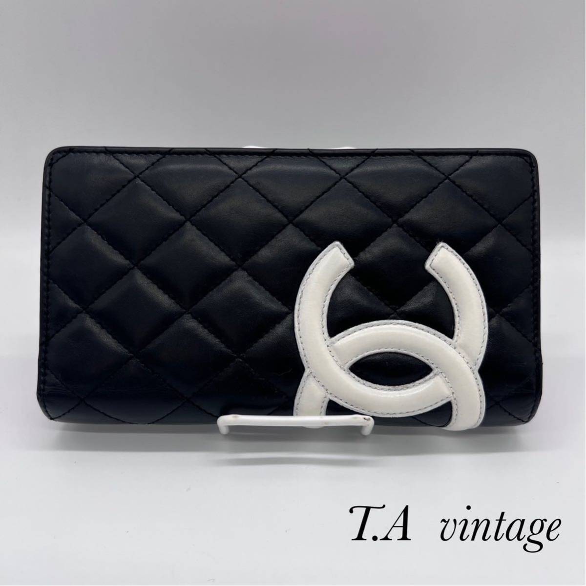 CHANEL シャネル 財布 カンボンライン 長財布 美品|Yahoo!フリマ(旧