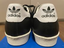 adidas Originals SUPERSTAR 80S BLACK WHITE GOLD G61069 新品未使用 アディダス スーパースター 黒金 白 1 2 3 4 5 6 7 8 9_画像3