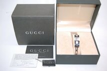 グッチ　ＧＵＣＣＩ　３９００Ｌ　グレー文字盤　ＳＳ　クォーツ　レディス腕時計　【中古】【当日発送】_画像8