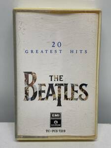 THE BEATLES 20 GREATEST HITS ビートルズ　カセットテープ グレイテスト ヒッツ EMI 
