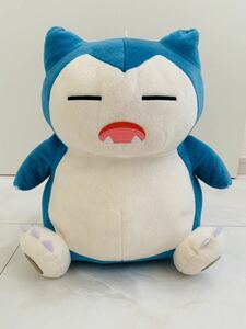 ■新品・タグ付き■ポケットモンスターめちゃでかコロっとまんまるぬいぐるみ「ドわすれ」カビゴン■アミューズメント限定景品/プライズ■