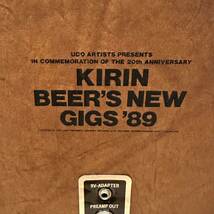 Pignose ピグノーズ 7-100(R) ロックフェスコラボ ジャンク品 Kirin "Beer's New Gigs" '89_画像3