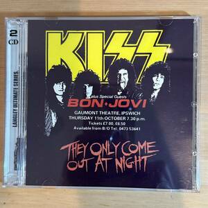 中古・KISS・BON JOVI / THEY ONLY COME OUT AT NIGHT (LANGLEY-168)