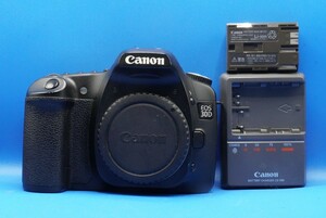 キヤノン デジタル一眼レフカメラ Canon EOS 30D 動作確認済 バッテリー,充電器付属