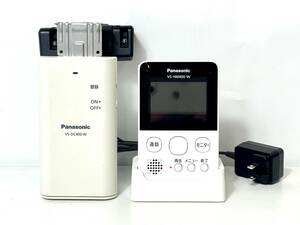 【動作確認品】Panasonic パナソニック ワイヤレスドアカメラ VS-DC400-W モニター付きドアカメラ 防犯 セキュリティ