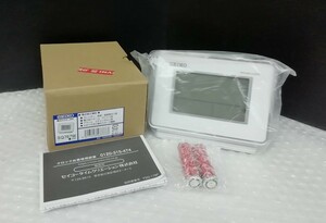 未使用品　SEIKOセイコー　電波目ざまし時計　SQ767W　置き時計　アラーム　電波クロック　デジタル　ホワイト　インテリア　ディスプレイ