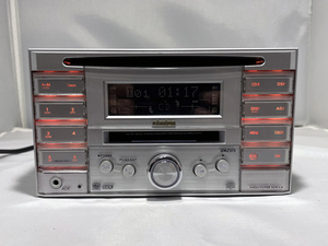 ◆動作確認済み クラリオン DMZ375 CD/MD/AUX/AM/FM 2DINデッキ clarion◆