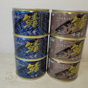 九州産鯖使用 サバ缶 味噌煮 水煮