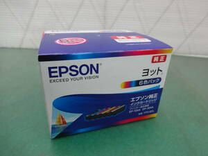 ★6018 新品 未開封 EPSON エプソン プリンターインクカートリッジ 6色パック YTH-6CL 期限2026年 ヨット