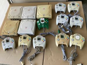 SEGA セガ Dreamcast ドリームキャスト本体5台セット コントローラー HKT-7700 ジャンク