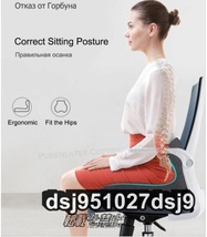 Puren 低反発 ウエストサポート クッション 姿勢矯正 骨盤サポート 骨盤矯正 座椅子 穴あき 痔対策 カラー3種類_画像7