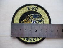 【送料無料】アメリカ海軍E-2C ホークアイHAWKEYEパッチ刺繍ワッペン/早期警戒機Grumman VAW厚木基地NAVY米海軍USN米軍NAVY白頭鷲 M17_画像9