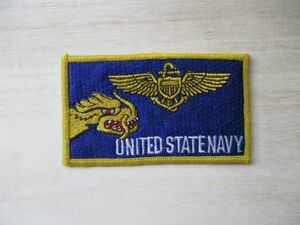 【送料無料】アメリカ海軍UNITED STATES NAVYパッチ ワッペン/Golden DragonsパイロットVFA-192タブpatchネイビーNAVY米海軍USN軍PILOT M12