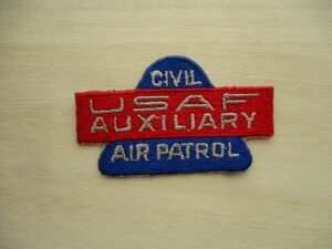 【送料無料】アメリカ空軍USAF CAP支援部隊CIVIL AIR PATROL AUXILIARYパッチVAWGワッペン/patchエアフォースAIR FORCE米空軍USAF米軍 M8