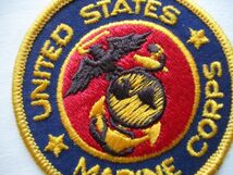 【送料無料】80s アメリカ海兵隊UNITED STATES MARINE CORPS パッチ ワッペン/patchマリーンMARINE米海兵隊USMC米軍US M44_画像4