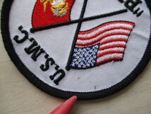 【送料無料】アメリカ海兵隊UNITED STATES MARINE CORPS PRIDEパッチ星条旗ワッペン/LOGOロゴpatchマリーンMARINE米海兵隊USMC米軍US M44_画像3