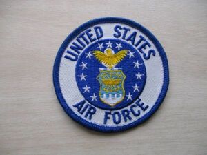 【送料無料】アメリカ空軍 UNITED STATES AIR FORCEパッチ刺繍ワッペン/LOGOロゴpatchエアフォース米空軍USAF米軍USミリタリーU.S. M44