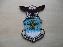 【送料無料】アメリカ空軍 UNITED STATES AIR FORCEパッチ ワッペン/刺繍LOGOロゴpatchエアフォース米空軍USAF米軍USミリタリーU.S. M44_画像1