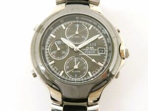 ■hauu2239-2 522 SEIKO セイコー ALBA アルバ CARIB カリブ Y182-6B30クォーツ QZ 腕周り約15.5cm 腕時計 メンズウォッチ 稼働