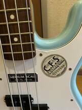 CoolZ japan Fujigen precision bass sonic blue medium scale Fuji-gen エレキベース ベース フジゲン_画像3