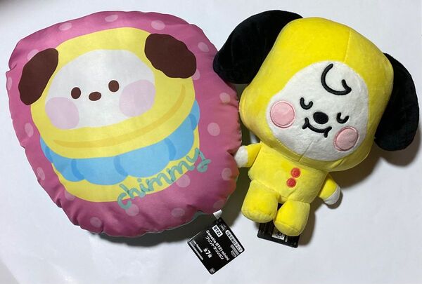 BT21 でっかいぬいぐるみ MY LITTLE BUDDY /Sweetie BT21 minini プリントクッション チミー