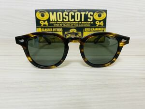 MOSCOT モスコット★レムトッシュ★サングラス★LEMTOSH★伊達眼鏡★バンブーカラー 人気 ボストン ウェリントン 未使用 美品