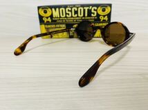 MOSCOT モスコット★サングラス★ZOLMAN★伊達眼鏡 鼈甲柄 ボストン ラウンド 未使用 美品_画像5