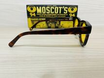 MOSCOT★モスコット サングラス★FRITZ★伊達眼鏡 スクエア カラーレンズ 鼈甲柄 未使用 美品_画像4