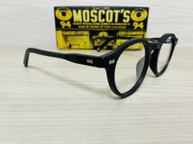 MOSCOT モスコット★ミルゼン★メガネフレーム★MILTZEN★伊達眼鏡★黒縁 艶消し 人気 ボストン ウェリントン 未使用 美品_画像3