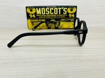 MOSCOT モスコット★ミルゼン★メガネフレーム★MILTZEN★伊達眼鏡★黒縁 艶消し 人気 ボストン ウェリントン 未使用 美品_画像4