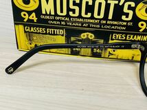 MOSCOT モスコット★ミルゼン★メガネフレーム★MILTZEN★伊達眼鏡★黒縁 艶消し 人気 ボストン ウェリントン 未使用 美品_画像6